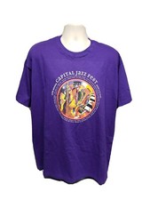 2008 16th Annual Capital Jazz Fest Adult Purple XL TShirt
