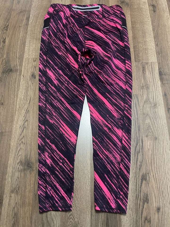 Everlast Pants, Women's Size Large, Pink Black, Pocket on lower back, Leggings - Image 2 of 4