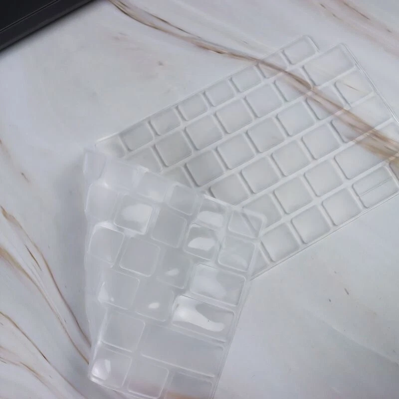 Ultra Thin Clear Silicone Keyboard Cover Protector for Dell Latitude 7410 Laptop - Image 2 of 2