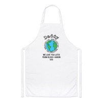 Personalisiert World's Best Daddy Koch SchüRze Vatertag Papa Toll Kochen