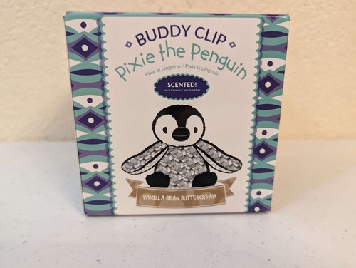 Pince à copains parfumée Pixie the Penguin crème au beurre fève vanille neuve dans sa boîte