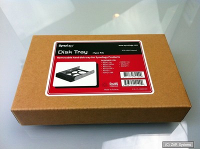 Synology HD Tray Type R3, 90-DTR301Z31 Mounting Frame for DS2413, RS3411XS, NEW