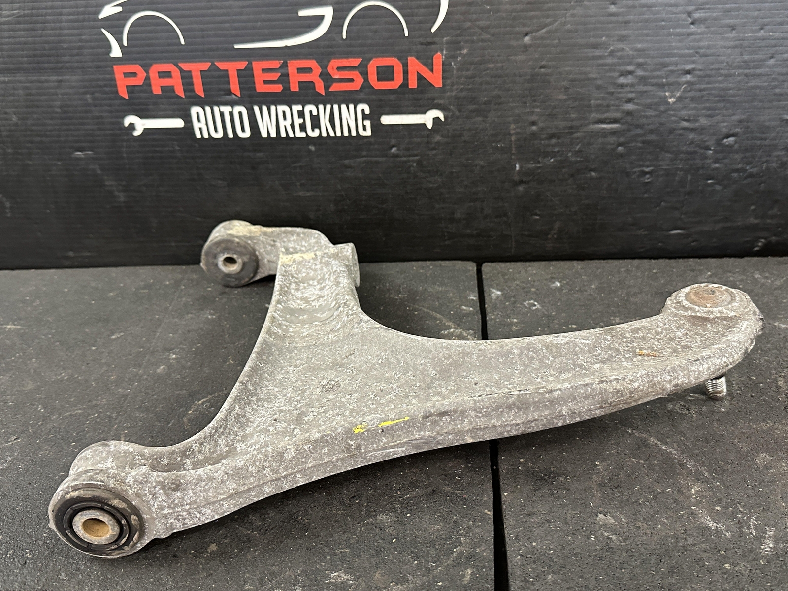 08-11 MASERATI GRANTURISMO REAR PASSENGER RIGHT 3 PIECE CONTROL ARM SET 203157