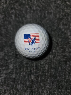 The Patriot Cup Collectable Logo golf ball