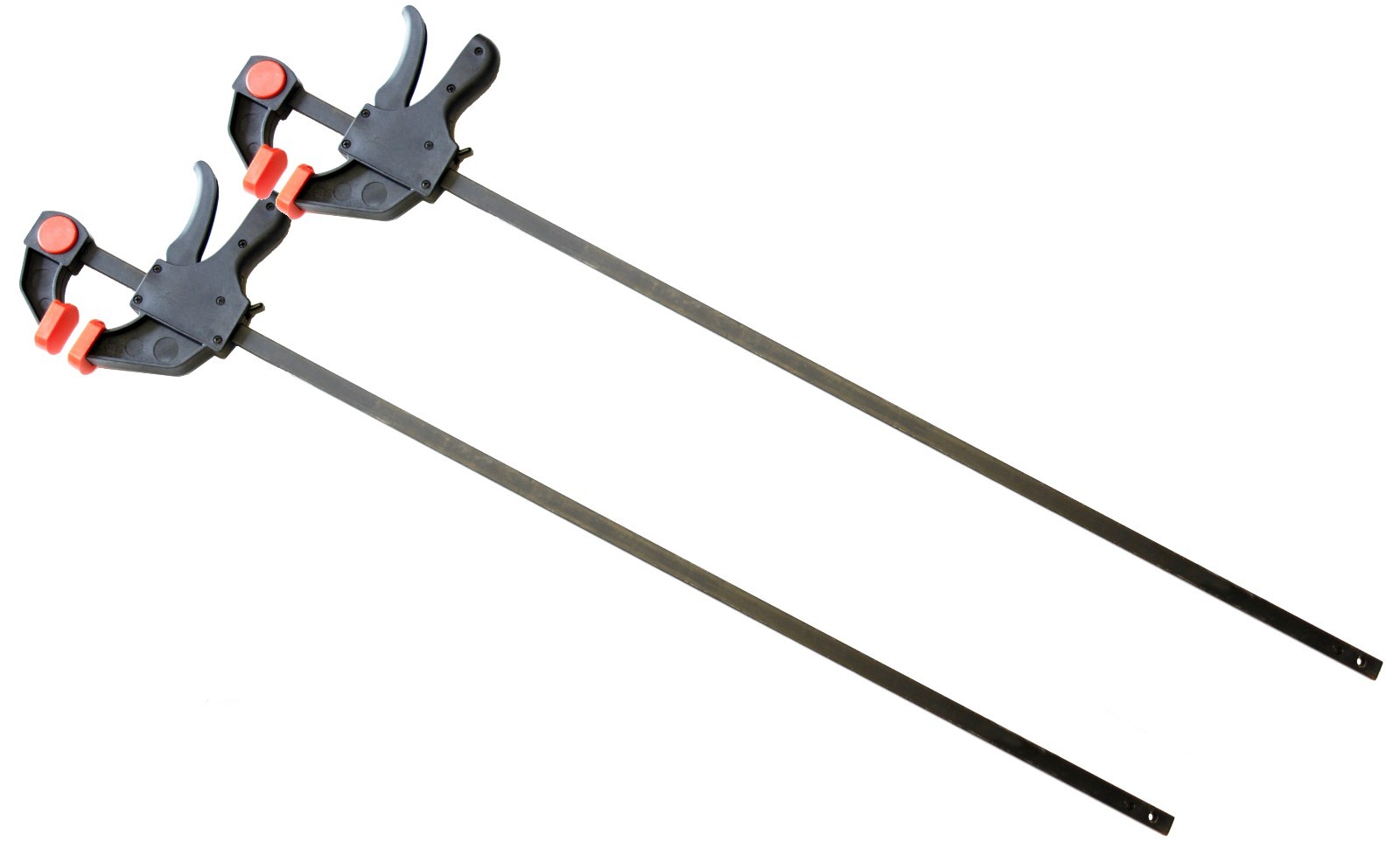 Neilsen 2pc Quick Grip Ratchet Vice Bar Large Clamps 30"" / 760mm Rapid Clamp Set