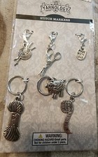 NEW 12 Assorted Yarnology Cute Stitch Markers