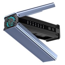 NVMe M.2 Duplicator with Cooling Fan, 8TB Dual-Bay Offline Clone Enclosure, 1...