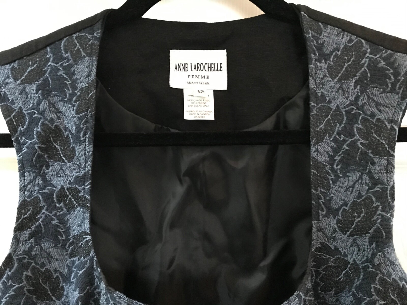 Anne Larochelle Blue Buckled Corset Vest, Steampunk, … Gem