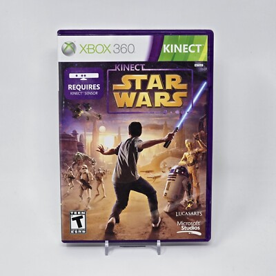 Kinect Star Wars (Xbox 360) CIB COMPLETE & TESTED