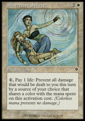 X4 Protective Sphere Invasion Light Play MTG Magic DNA GAMES
