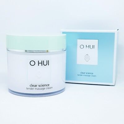 O HUI Clear Science Tender Massage Cream 230ml Anti Aging Moisturizing K-Beauty