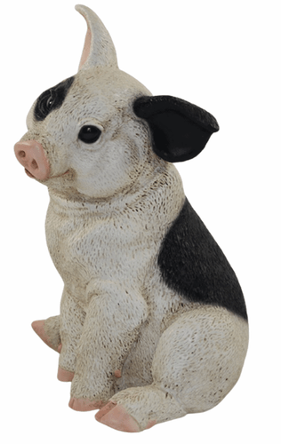 Decoración Animal Figura Cerdito hacia Abajo Mirando Colección Castagna De A - Imagen 3 de 6