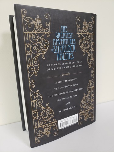 THE GREATEST ADVENTURES OF SHERLOCK HOLMES by Arthur Conan Doyle ~NEW HARDCOVER~ - Picture 2 of 2
