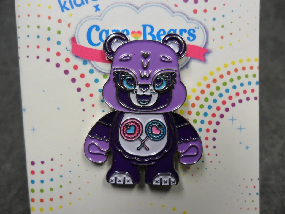 Kidrobot Care Bears NEW * Share Bear * Enamel Pin Blind Box 2/20 Metal - Image 3 of 4