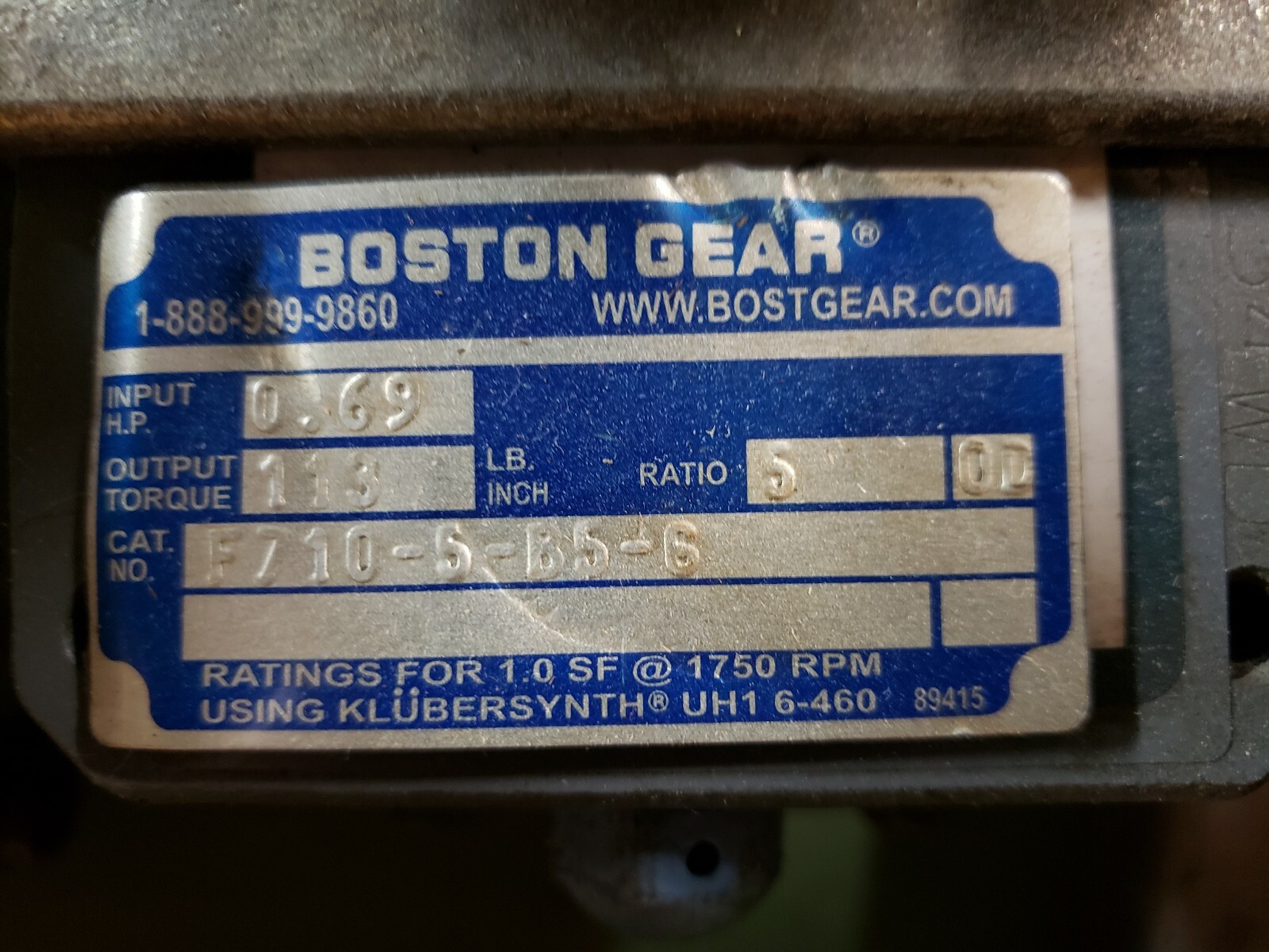 Dayton Permanent DC Gear motor With Dayton DC Driver unit. Works