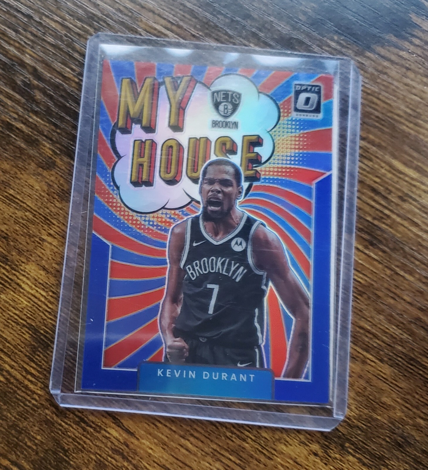 2021-22 Donruss Optic #5 Kevin Durant My House Purple Holo Prizm 