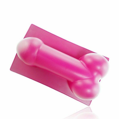 Jabón para pasteles de silicona para pene 3D gelatina de chocolate resina arcilla molde para hornear gallinas noche - Imagen 1 de 2