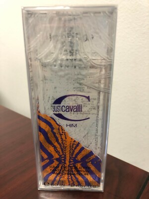 JUST CAVALLI HIM by ROBERTO CAVALLI 2.0 FL oz / 60 ML EDT Spray Sealed Box