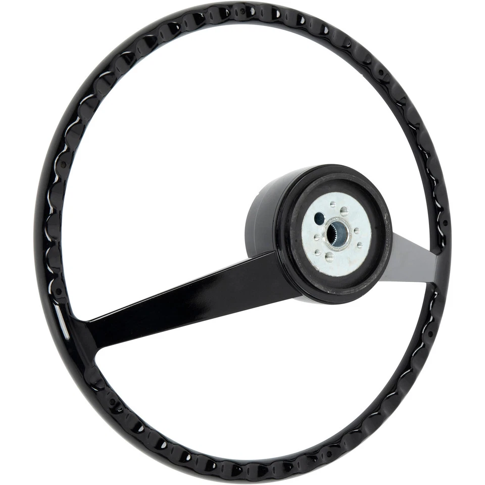 American Retro 15" Steering Wheel w/ Horn Button for 1960-1966 Chevrolet Truck - Image 4 of 4
