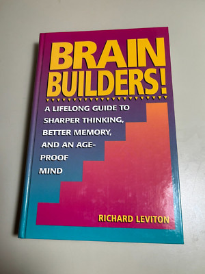 Brain Builders!: A Lifelong Guide to Sharper Thinking Leviton hardback NEW