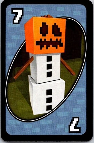 2017 Minecraft UNO cards You Pick used Free Shipping MATTEL TOYS - Picture 25 of 30