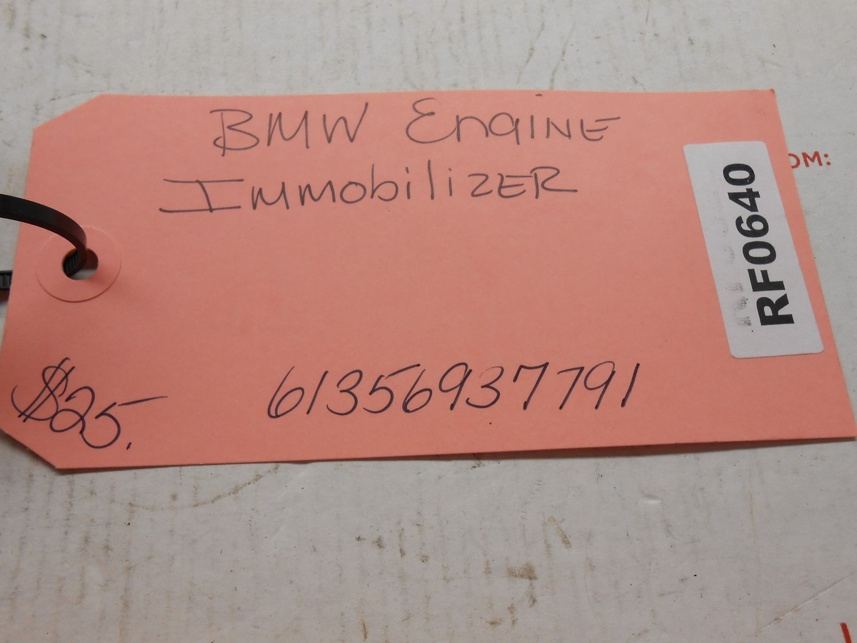 BMW engine immobilizer 61356937791 6937791 RF0640 | eBay