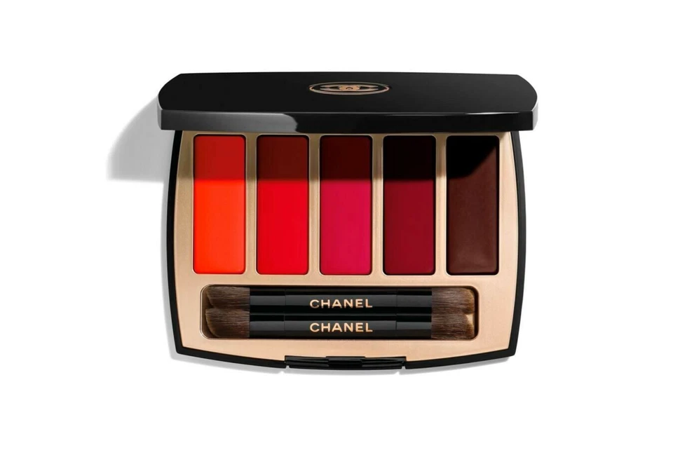 1 Chanel LA PALETTE CARACTERE Lipstick Collection 5 Lip Colors 7.5g/.26oz LD +🎁 - Image 3 of 3