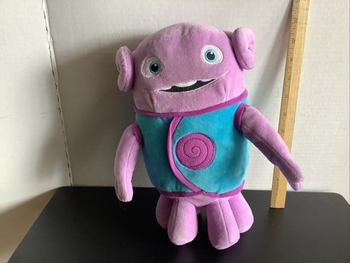 Peluche Dreamworks Home Oh Alien Boov viola peluche 2015 giocattolo raro - Foto 2 di 8