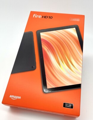 Amazon Fire HD 10 Tablet (neueste Generation) 32GB , 10,1 Zoll Schwarz (Werbung)
