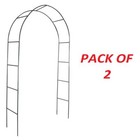 Garden Wedding Rose Arch Climbing Plant Flower Trellis Metal Pergola Patio Decor