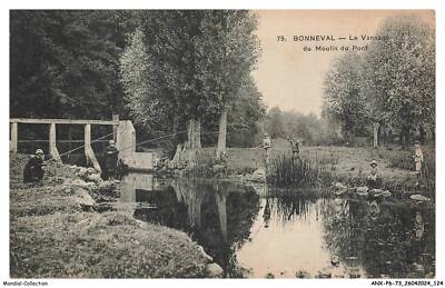 ANXP6-0474-73 - BONNEVAL - le vannage du moulin du pont