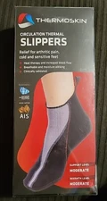 Thermoskin Circulation Thermal Slippers - Black Large ☆ READ ☆