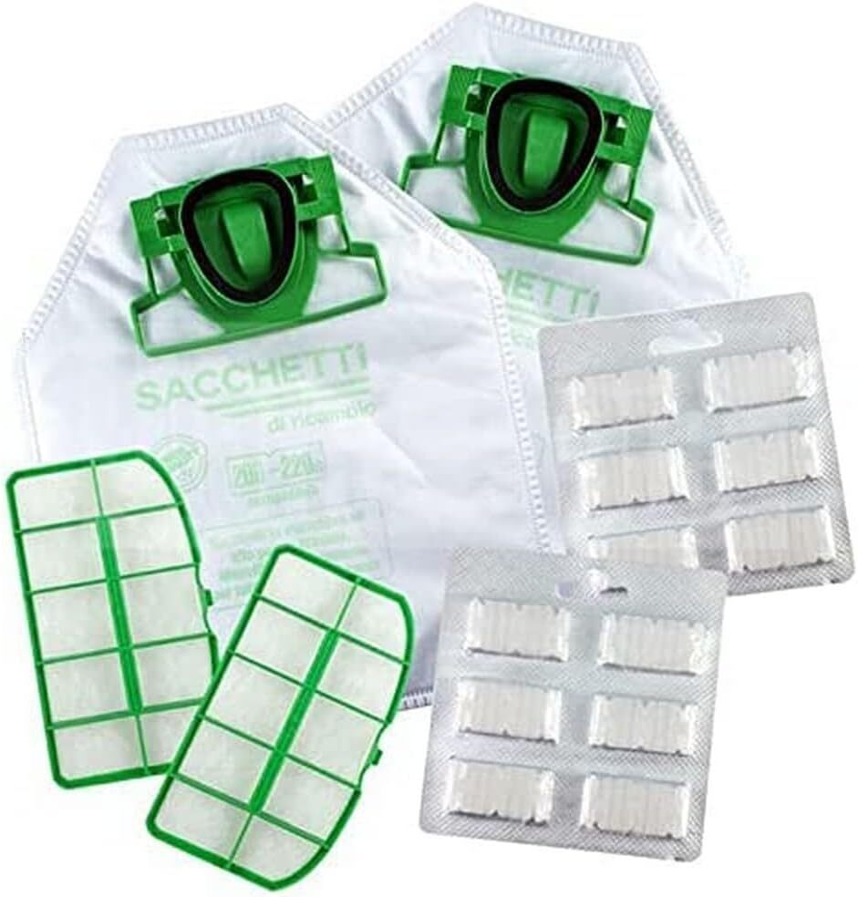 SACCHETTI FOLLETTO VK 200 220 S CON 12 PROFUMI E 2 FILTRI...