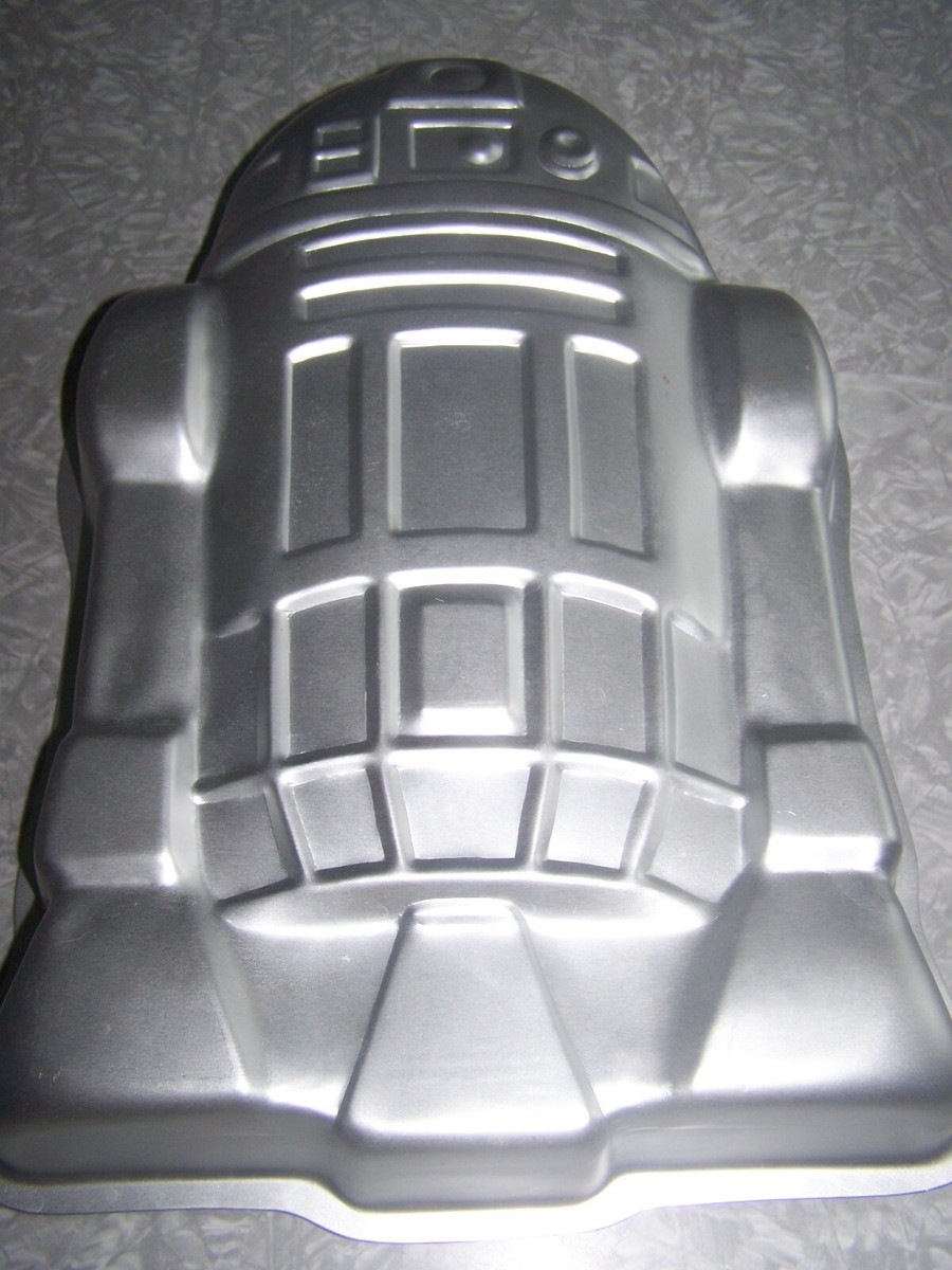 Vintage 1980 Wilton Cake Pan Molds Darth Vader R2-D2 STAR WARS