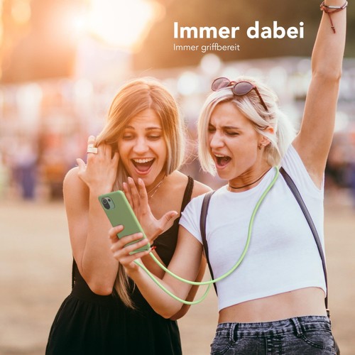 EAZY CASE do Xiaomi Mi 11 Lite / 5G / 5G NE Etui Band Łańcuch na telefon komórkowy Silikon Cover - Zdjęcie 3 z 13
