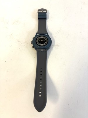 FOSSILスポーツスマートウォッチ DW9F2 Fossil Sport Smartwatch DW9F2 Smokey Blue Silicone Band FTW4021