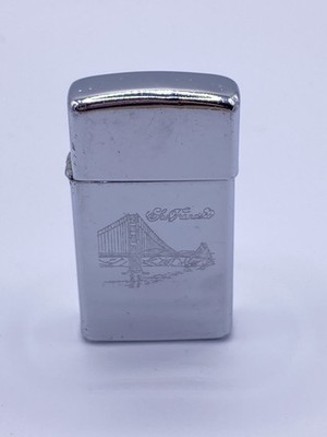 Zippo Vintage Slim Venetian San Francisco 1996 Feuerzeug - Originalverpackt