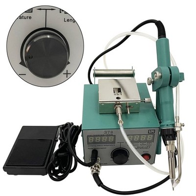 CXG 378 110V Foot Control Semi-auto Soldering Table Feed Tin Spot Welder