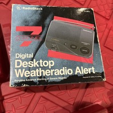 RadioShack, digital desktop weather radio alert