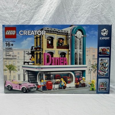 LEGO CREATOR: Downtown Diner (10260) ~ New / Factory Sealed ~