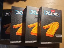 Zuru Xshot Pro Series 2 Piece Clip Set Brand New 4 Boxes Total Sealed