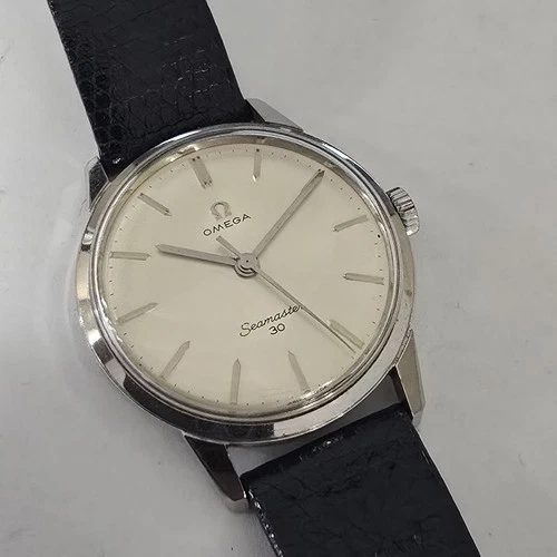 Vintage Omega Seamaster 30 Manual Wind Up 34mm Stainless Watch 135.007 OMG56