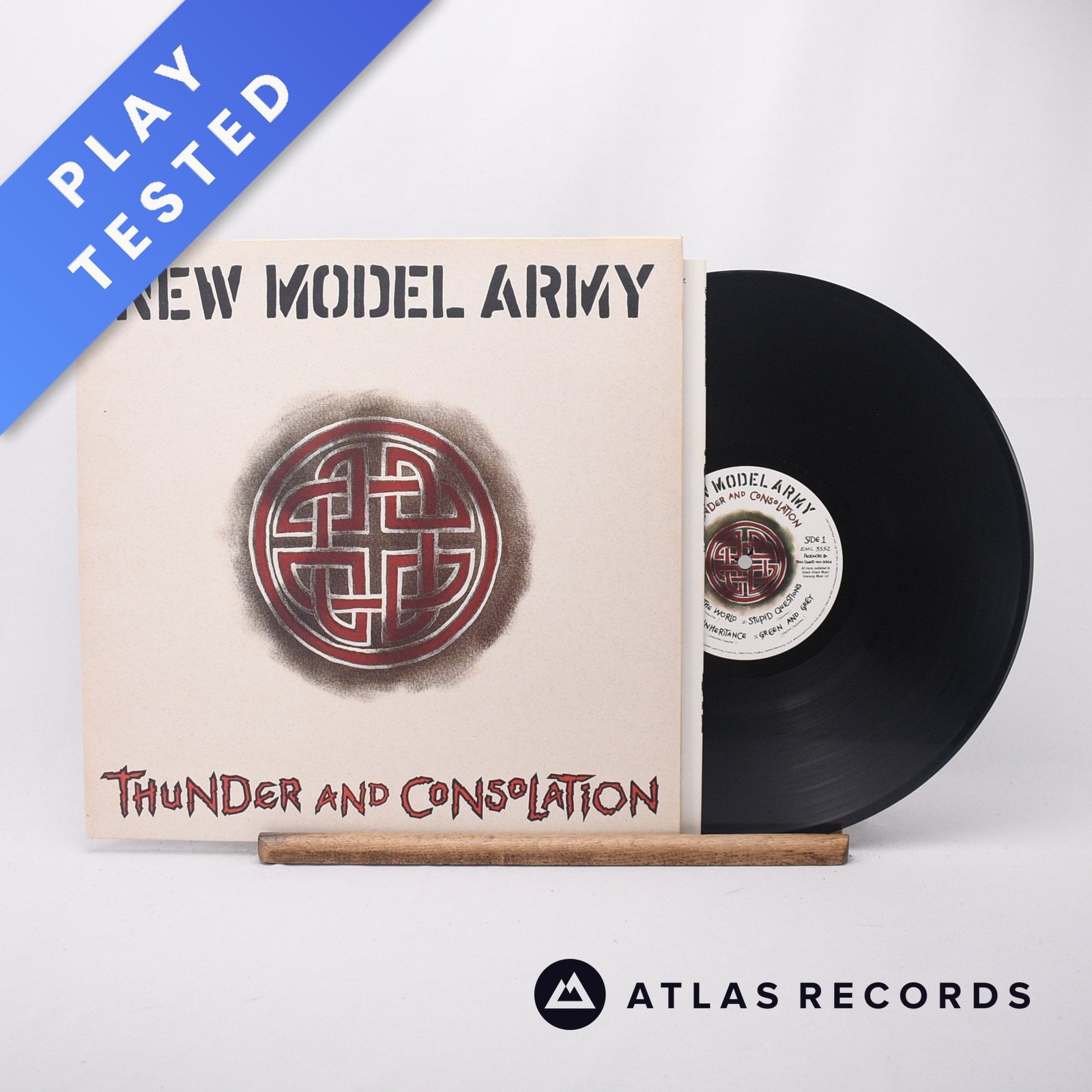 New Model Army Thunder And Consolation LP Album Vinyl Record - NM/EX