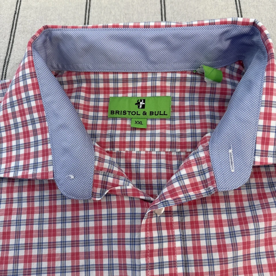 Paquete de 2 camisas de vestir Bristol and Bull talla XXL, Western Cowboy Rodeo Wear Foto 4 de 4