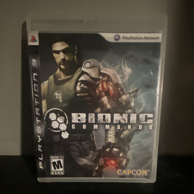 Capcom Bionic Commando PS3 Action Adventure Manual Included M NTSC-U/C