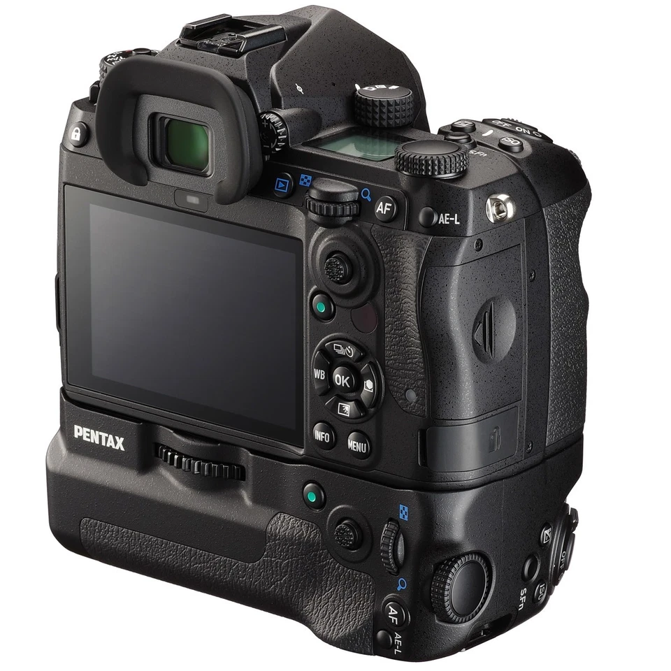 Empuñadura de batería Pentax PENTAX D-BG8 negra para Pentax K-3 III Flagship DSLR Dust-Pro Foto 2 de 4
