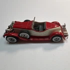 Vintage Matchbox Models of Yesteryear 1930 Stutz Diecast Car Red Cream