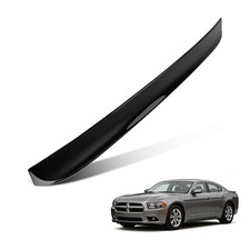 Black Wing Spoiler Gloss Painted For Dodge Charger 2011-2023 All Models Abs Rear Black Wing Spoiler Gloss Painted For Dodge Charger 2011-2023 All Models Abs Rear