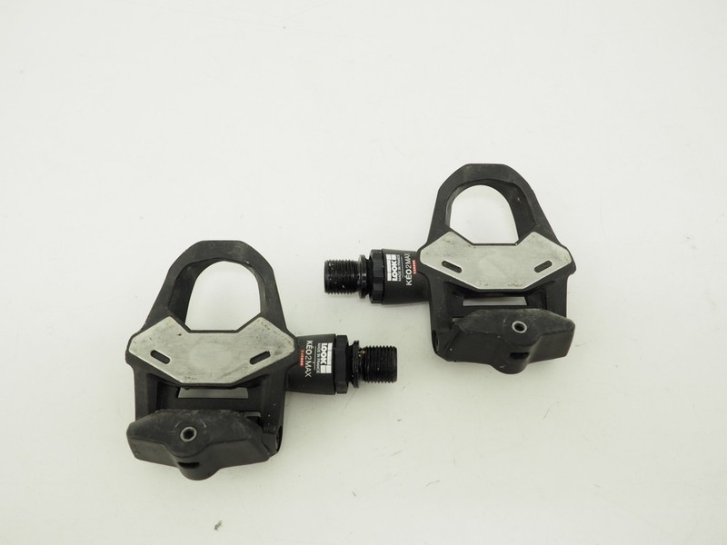 LOOK Keo 2 Max Carbon Clipless Road Bicycle Pedals w/o Cleats Great Condition BK