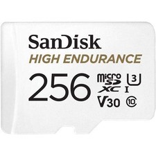 SanDisk High Endurance 256 GB microSD sdsqqnr256gan6ia 